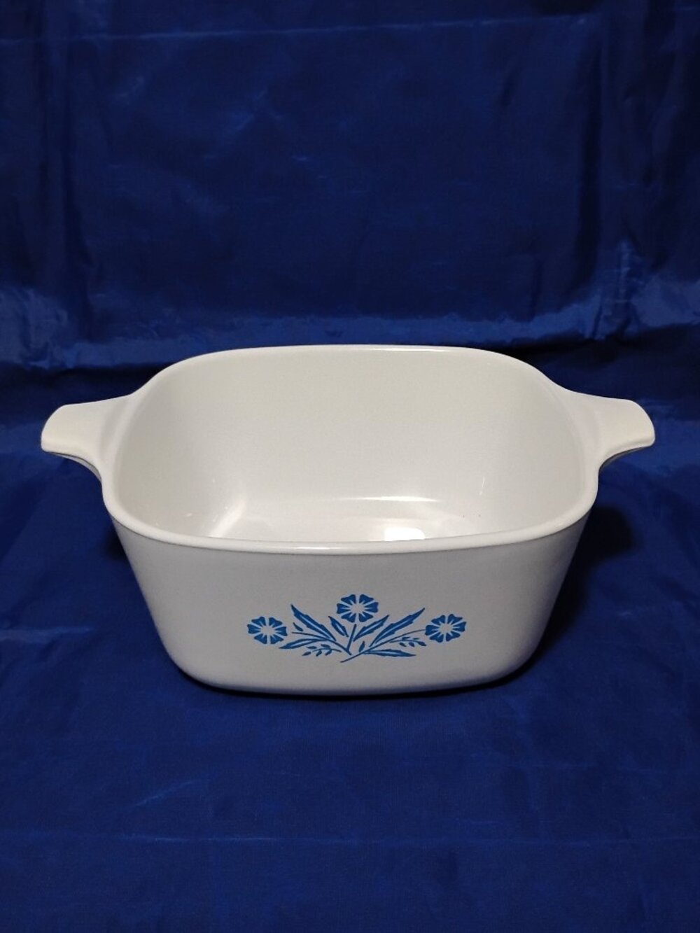 Vintage Corning Ware BLUE CORNFLOWER P-43-B 2 3/4 Cup Casserole Dish No Lid